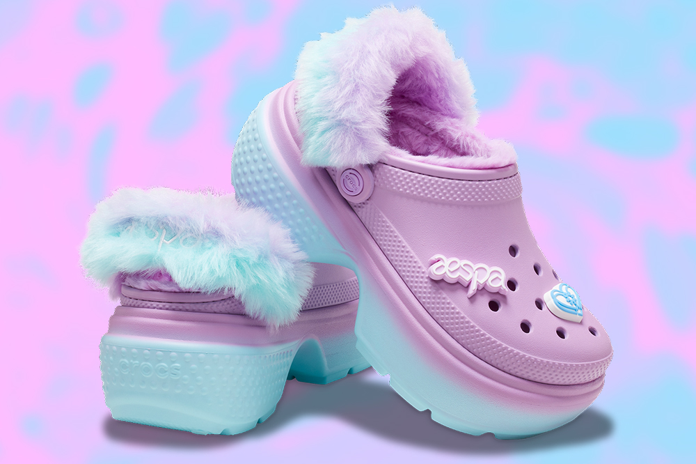 Collab Crocs x Aespa Stomp Lined Clog