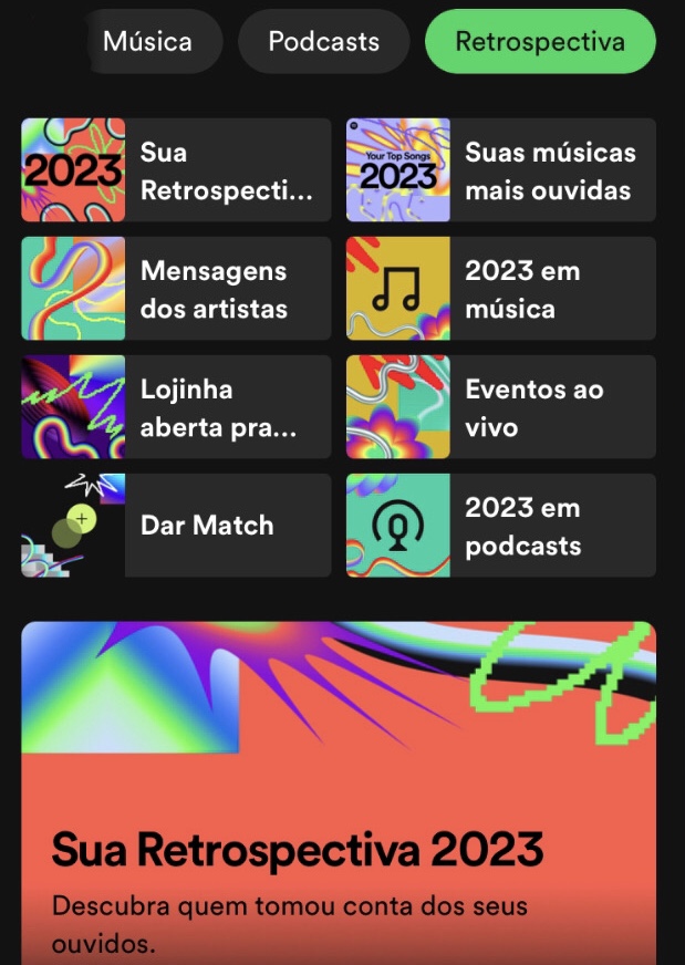 Print do Spotify