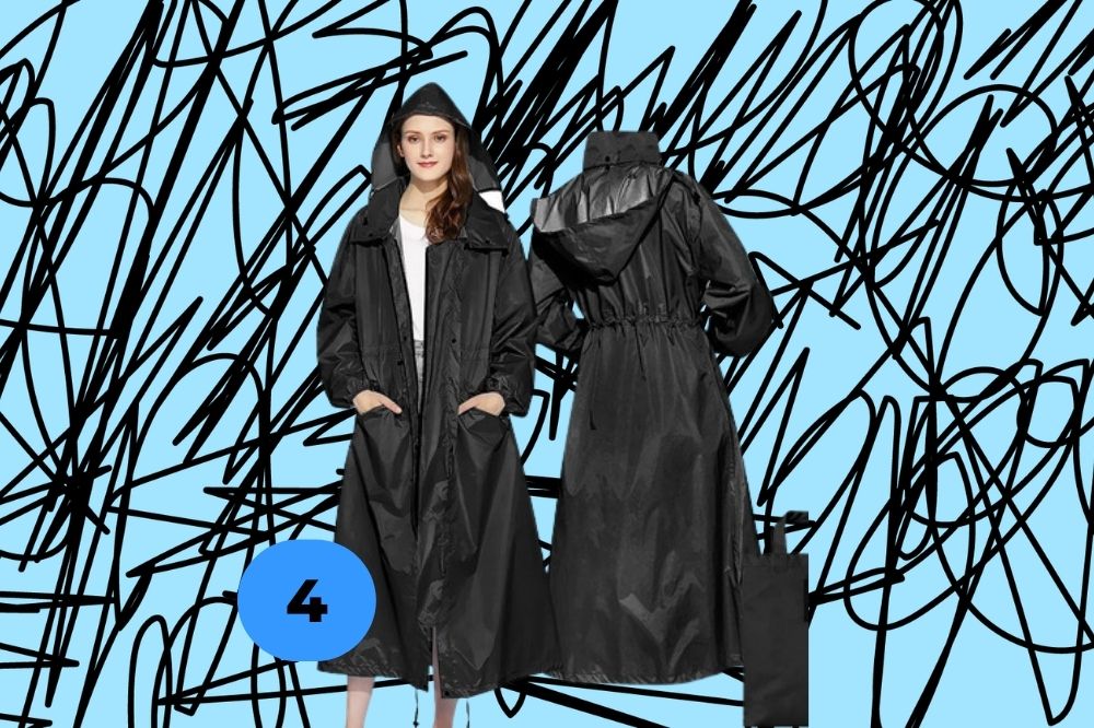 Capas de chuva – CH Capa de chuva preta