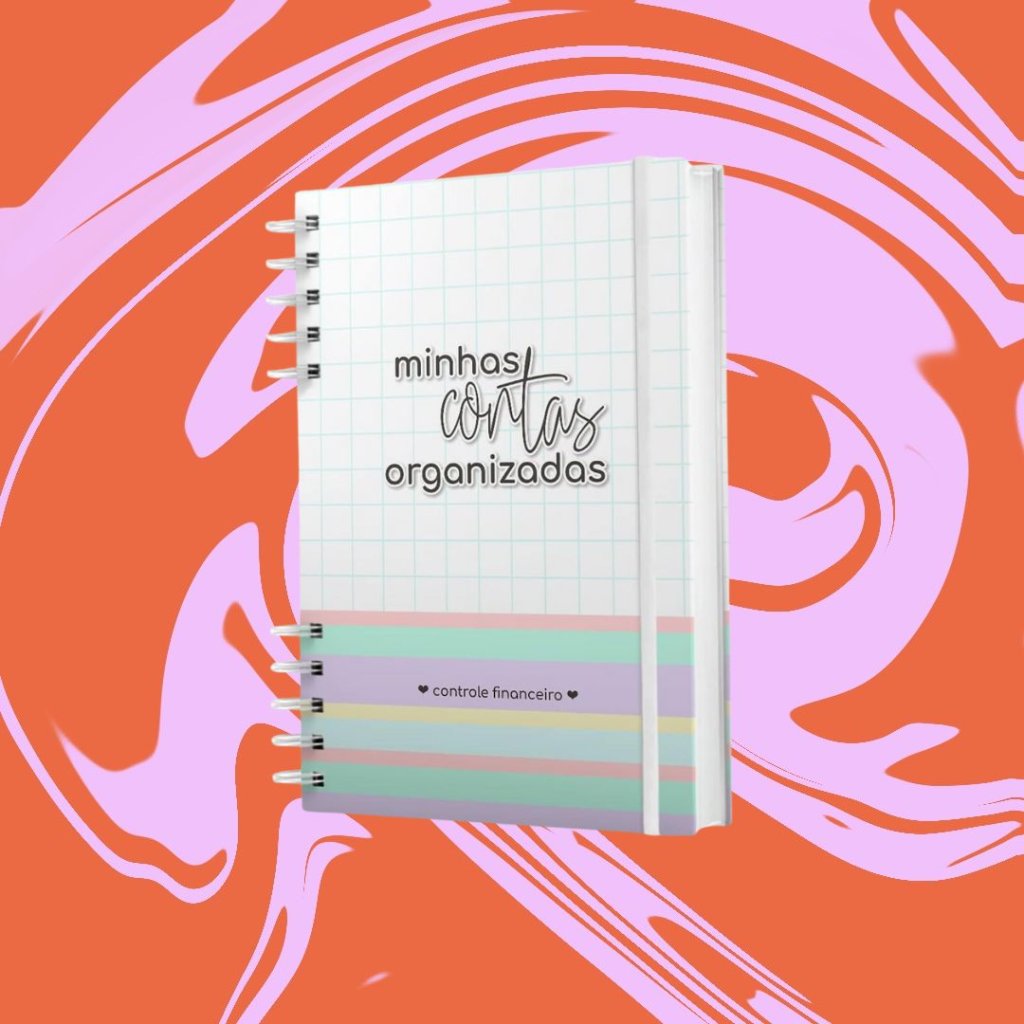 Caderno De Controle Financeiro - Capa Dura - Minhas Contas Organizadas Caderno De Controle Financeiro - Capa Dura - Minhas Contas Organizadas