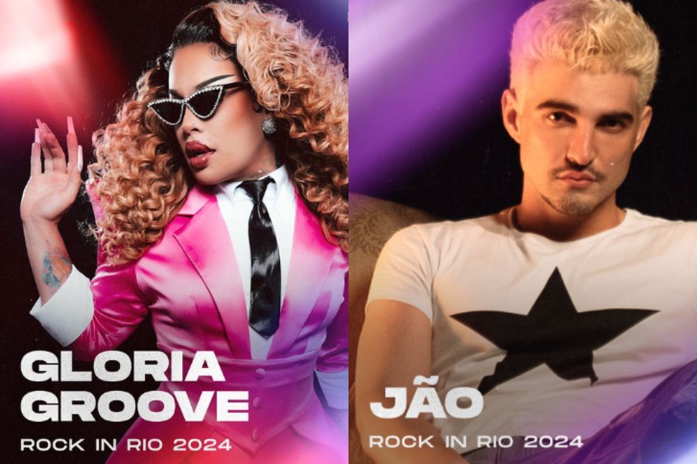 Rock in Rio anuncia Jão e Gloria Groove para 2024