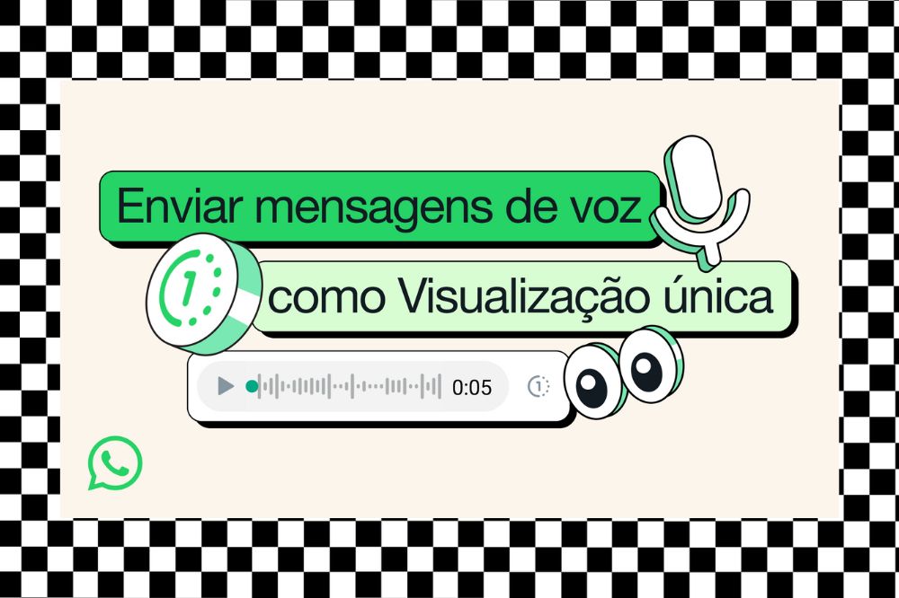 Agora o WhatsApp permite enviar áudio que só pode ser reproduzido uma vez