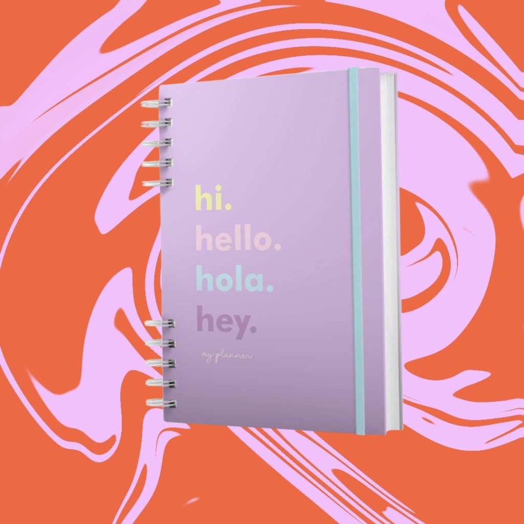 Planner 2024 - Hi Hello - Visão Mensal E Semanal Planner 2024 - Hi Hello - Visão Mensal E Semanal