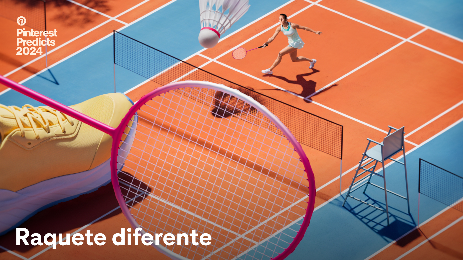 Raquete Diferente_Pinterest Predicts 2024 Raquete diferente: tendência do Pinterest Predicts 2024