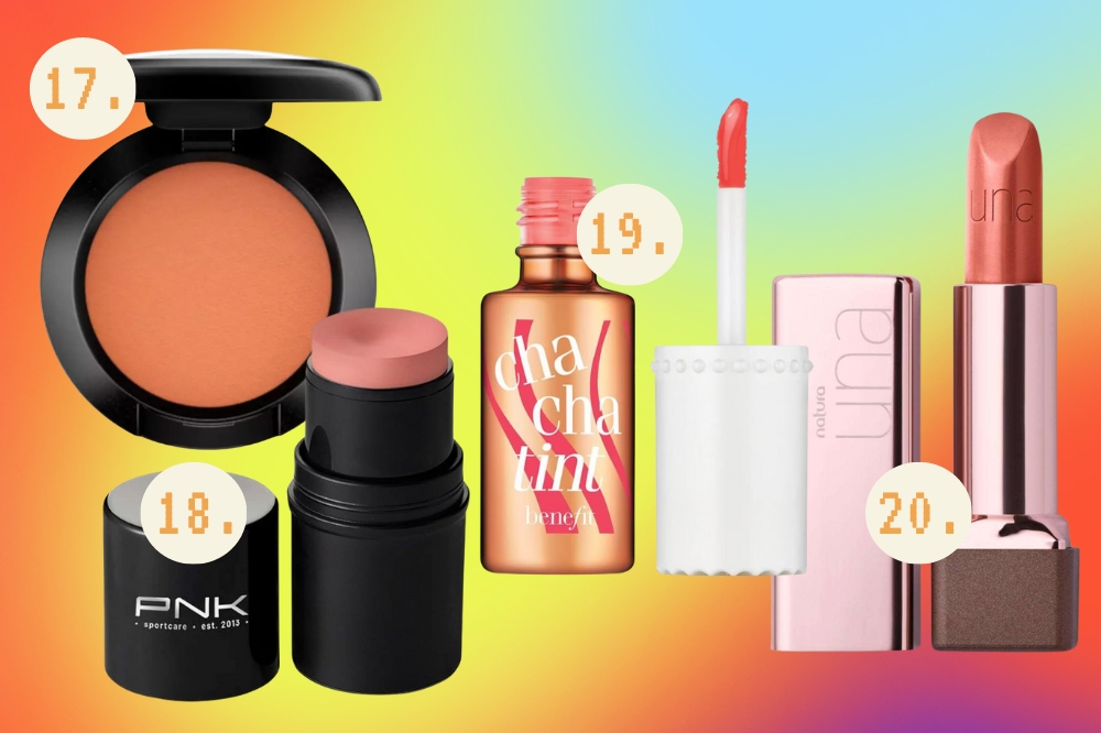 produtos-beleza-cor-pantone-peach-fuzz-2024-05 Produtos de beleza no tema Peach Fuzz, Cor do ano 2024 da Pantone