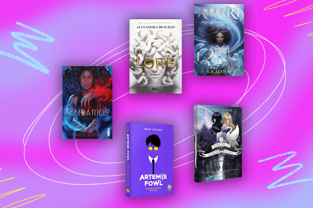 10 livros para ler se você ama Percy Jackson e Os Olimpianos