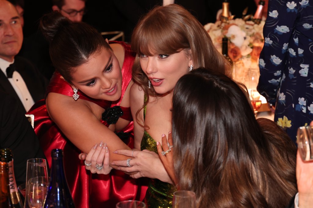 Selena Gomez revela o que disse para Taylor Swift no Globo de Ouro