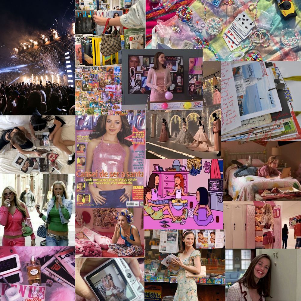 Galera Capricho 2023 foi revolucionária, mas precisamos nos despedir Imagem do moodboard da Maria Joana da Galera Capricho 2023.