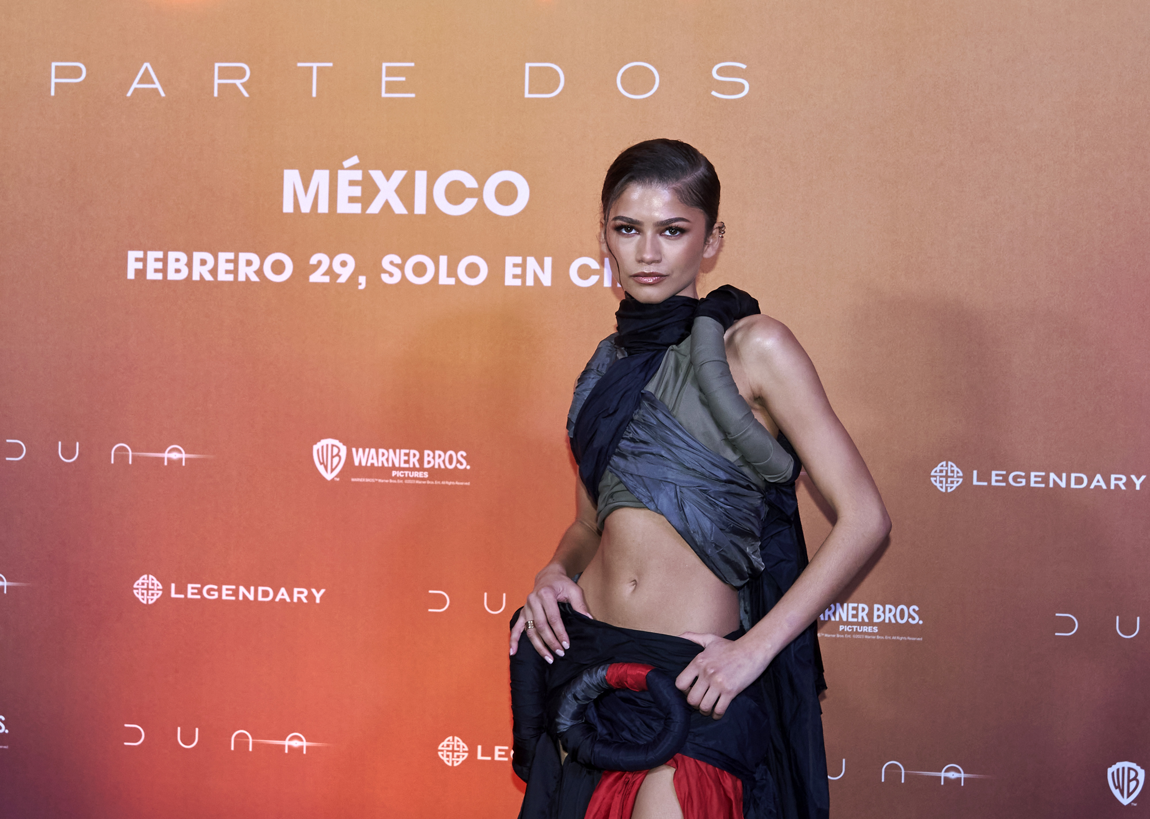 Dune: Part two – Photocall Zendaya em evento de Duna 2 no México