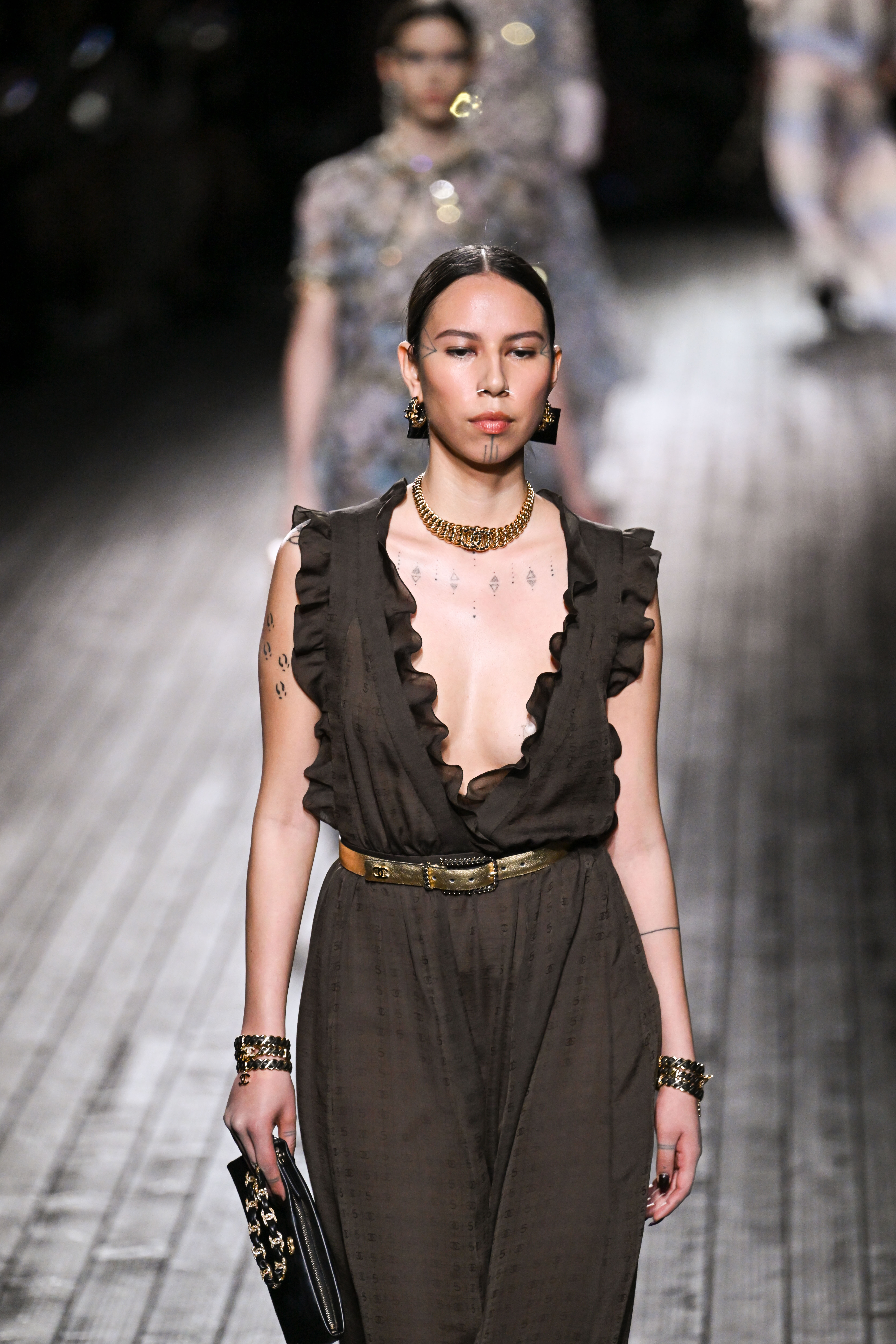 Chanel : Runway – Paris Fashion Week – Womenswear Fall/Winter 2024-2025 Desfile de outono-inverno 2024-2025 da Chanel na semana de moda de Paris