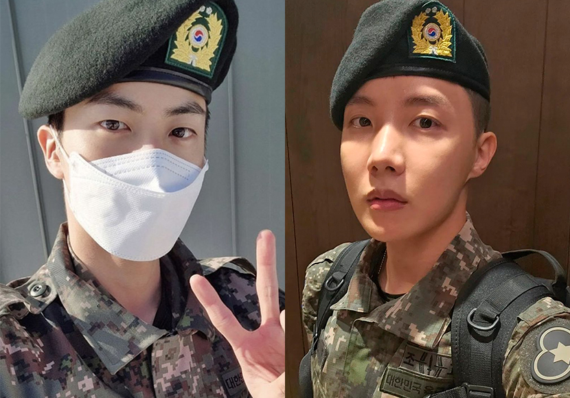 Jin e J-Hope, do BTS, serão dispensados do exército em 2024