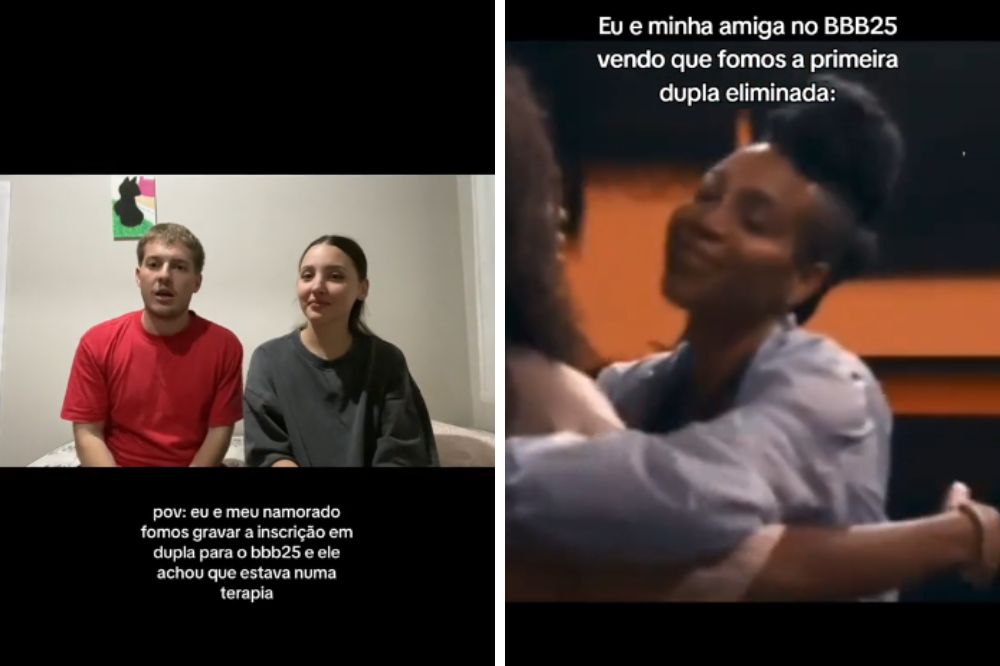 Inscrições para o BBB25 em dupla viram meme nas redes sociais