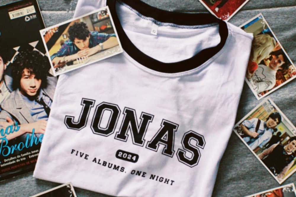 As 10 melhores camisetas dos Jonas Brothers para usar no show do Brasil