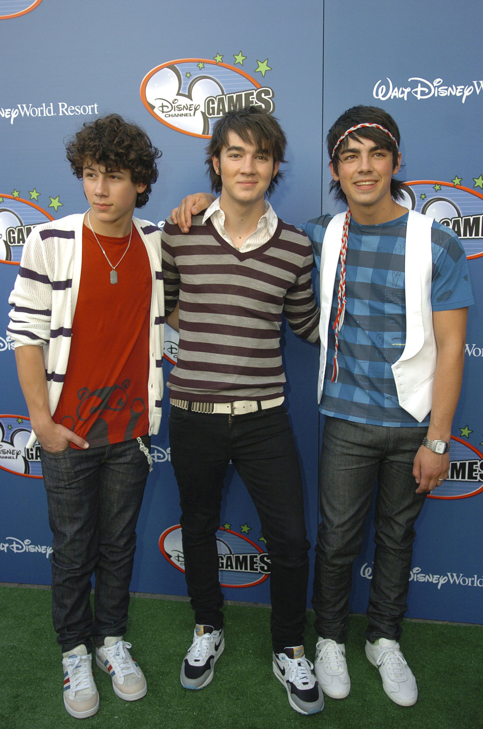 Disney Channel Games 2007 – All Star Party Jonas Brothers na festa do Disney Channel Games em 2007