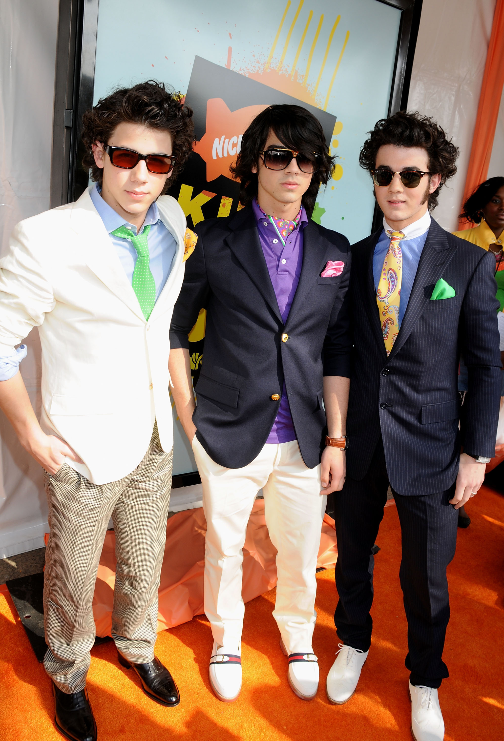 Nickelodeon’s 2008 Kids’ Choice Awards – Red Carpet Jonas Brothers no Kids Choice Awards em 2008