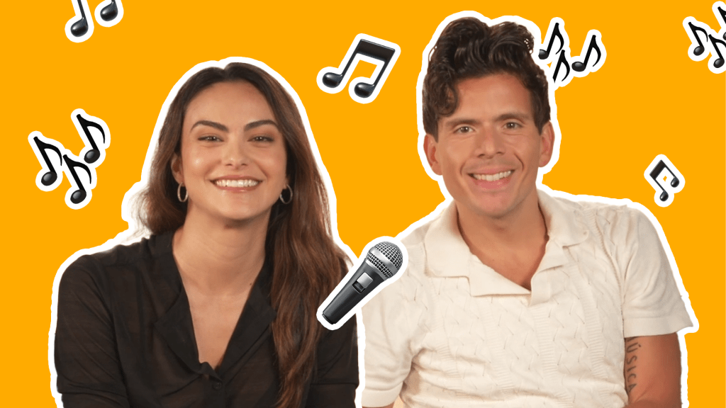 Camila Mendes e Rudy Mancuso revelam expressões favoritas em português