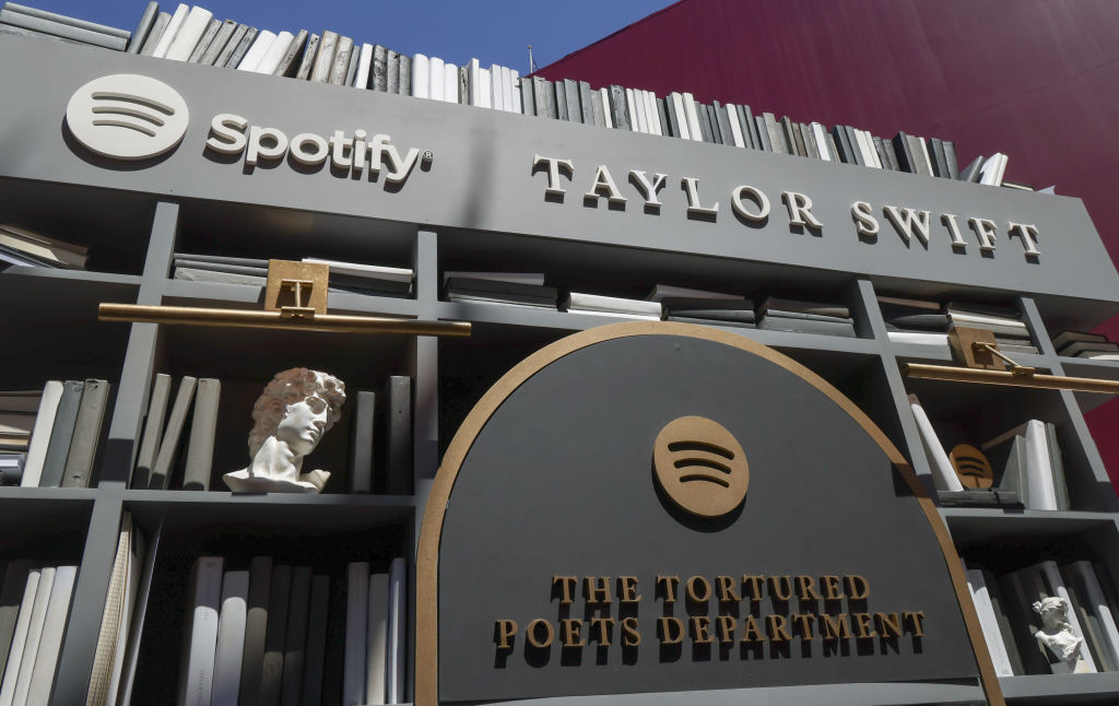 Taylor Swift bate recorde no Spotify com ‘Tortured poets department’