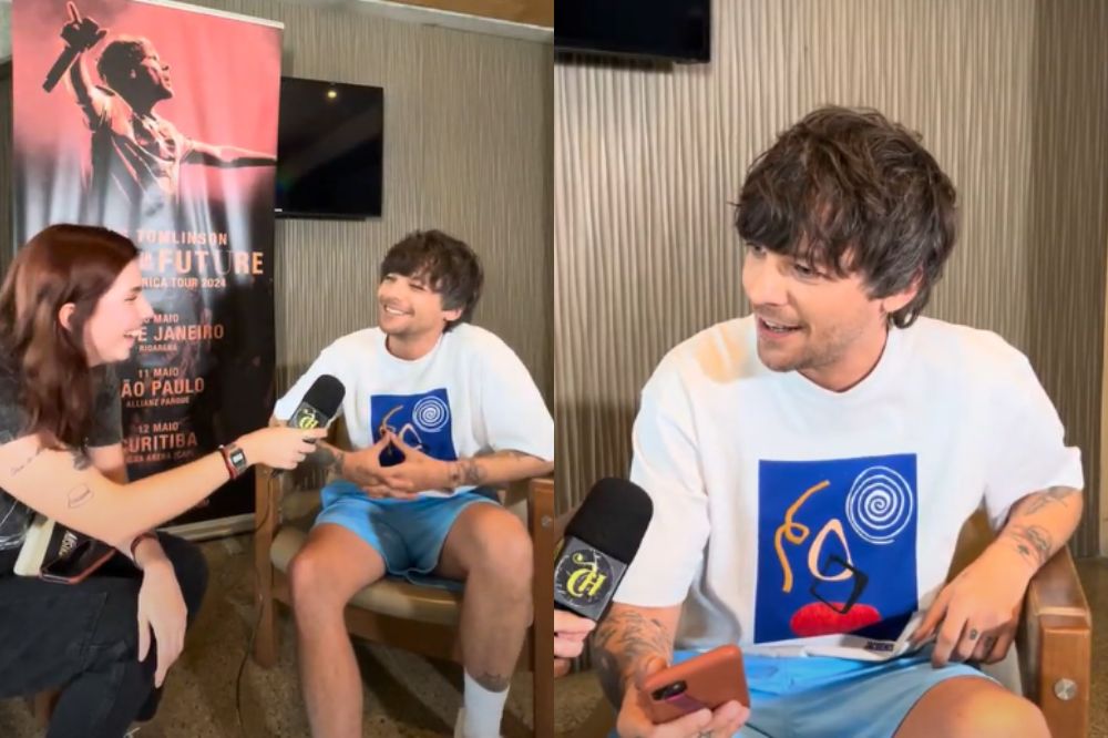 Louis Tomlinson revela qual tatuagem faria para se lembrar do Brasil