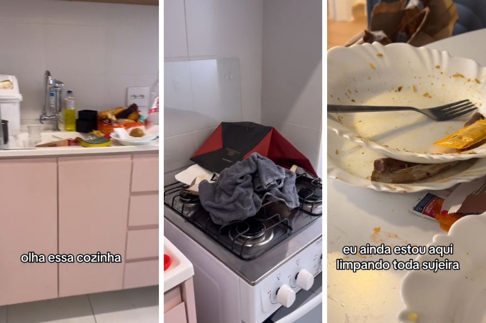 Vídeo que mostra Airbnb sujo e danificado por hóspedes viraliza no TikTok