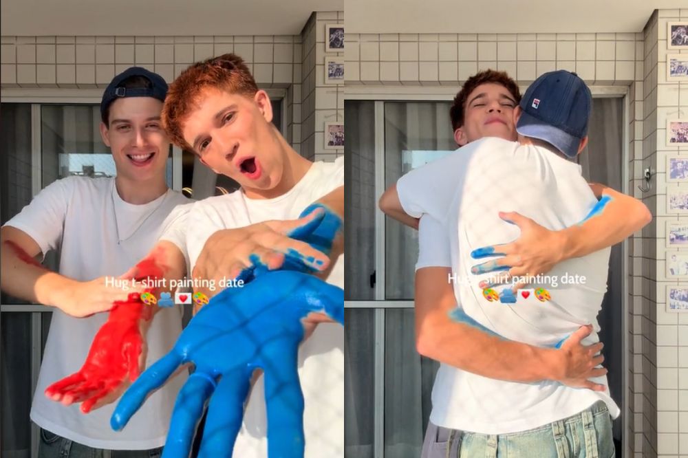 ‘Camiseta do abraço’ mostra que roupas carregam afeto em trend do TikTok