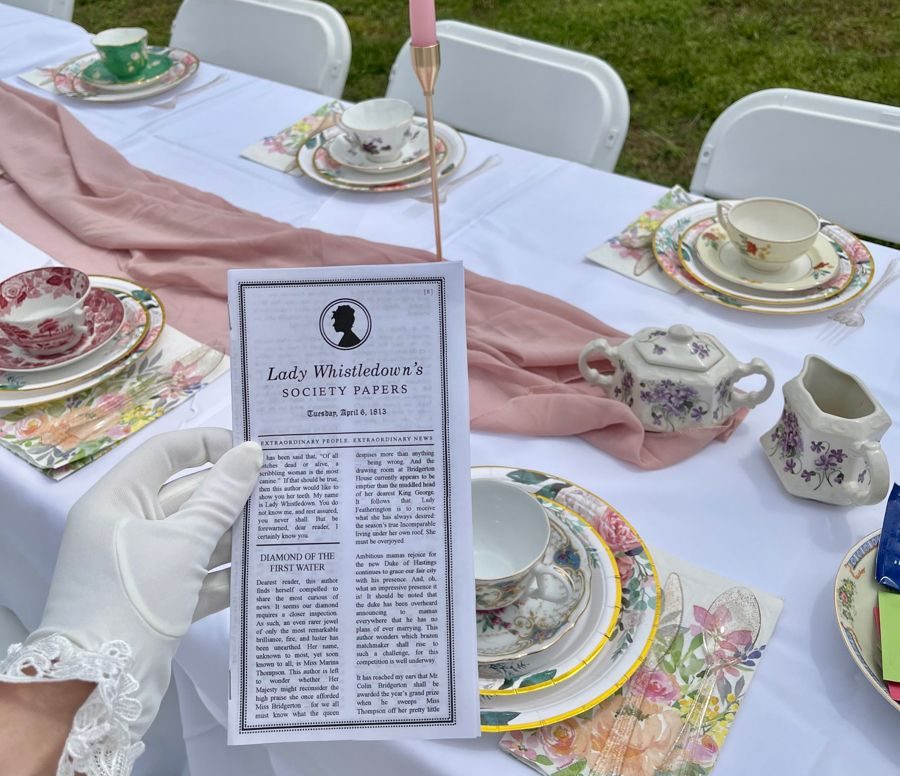 Bridgerton inspira ‘jovens senhoras’ a prepararem festa de chá da tarde