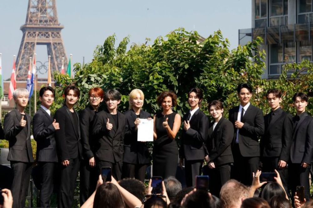 Grupo de K-pop, Seventeen, se torna embaixador da UNESCO