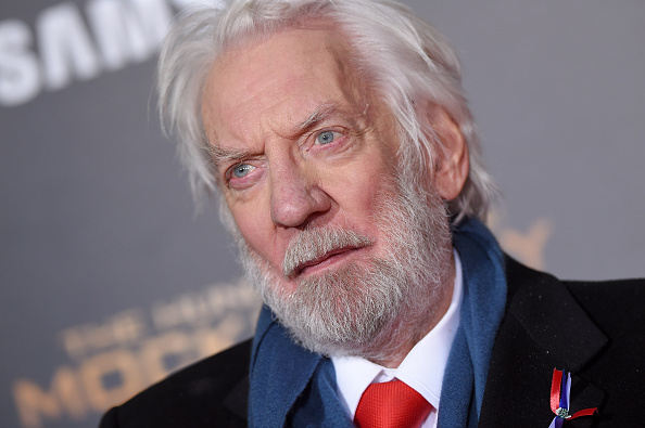 Foto do ator Donald Sutherland