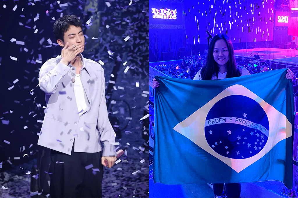 Fã de BTS conta como foi conhecer Jin pessoalmente