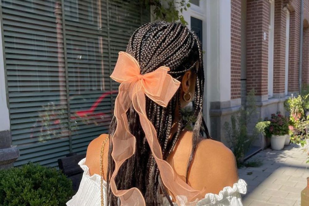 5 ideias de penteados fora do comum para quem tem tranças box braids