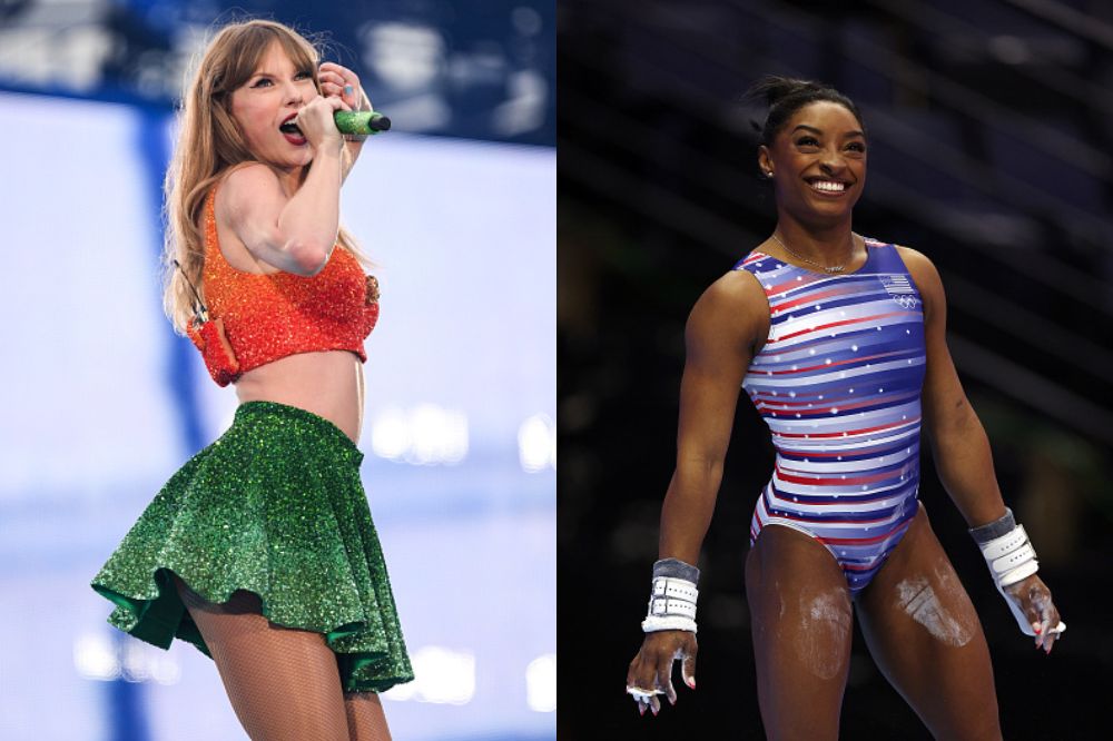 Taylor Swift reage performance de Simone Biles nas eliminatórias olímpicas