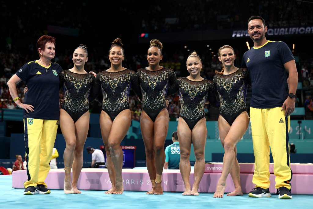 Brasil conquista bronze na final por equipes da ginástica olímpica