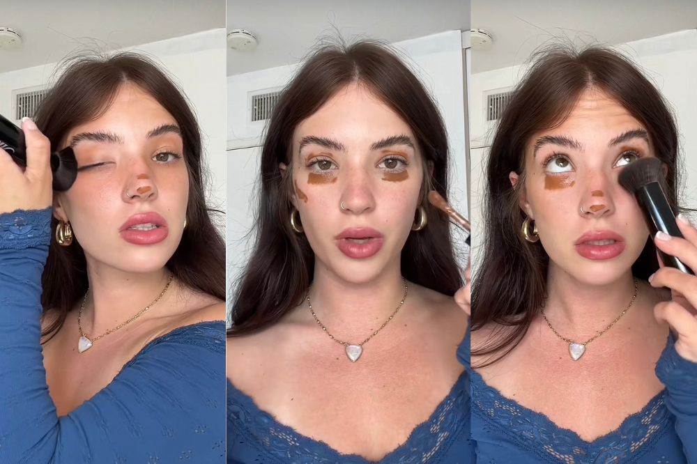 Técnica de aplicar bronzer abaixo dos olhos divide opiniões no TikTok