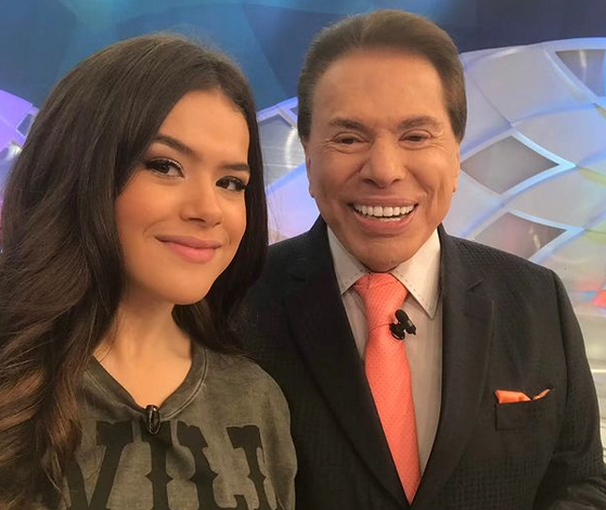 Maisa faz post de despedida emocionante para Silvio Santos