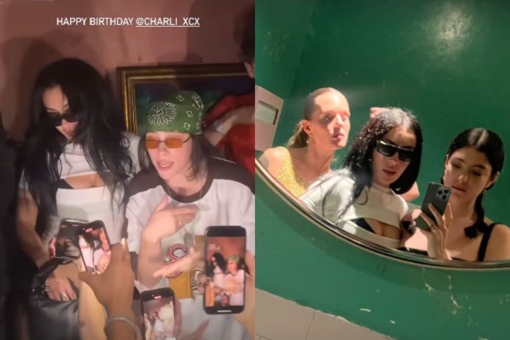 Charli XCX comemora aniversário com Lorde, Billie Eilish e mais famosos