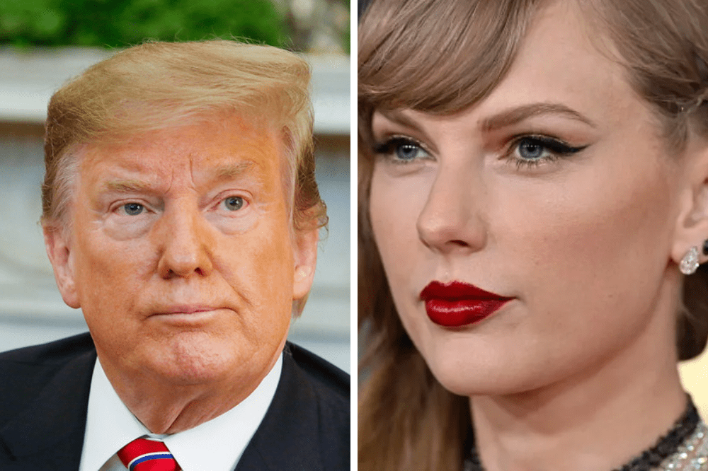 Trump compartilha imagens falsas de Taylor Swift o apoiando