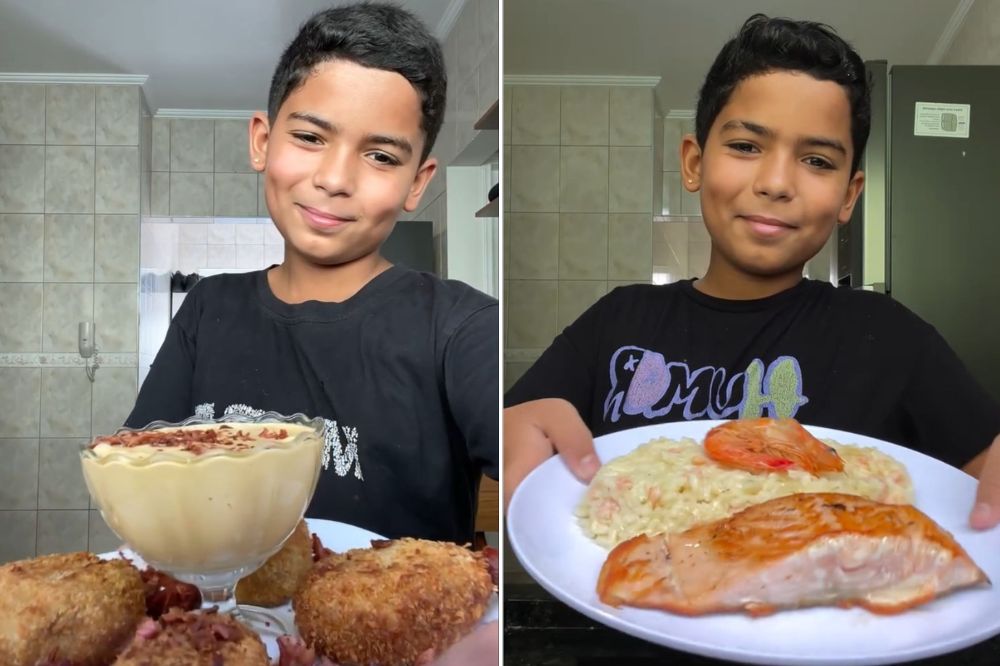 Estamos obcecadas pelo talento deste cozinheiro mirim de 11 anos
