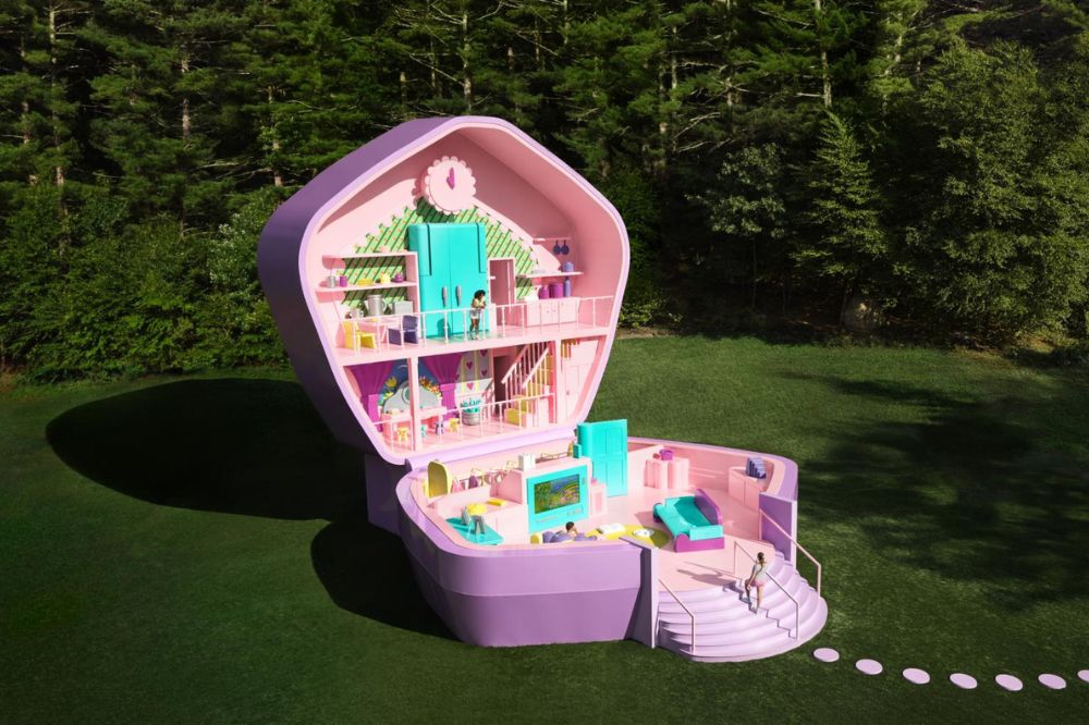 Airbnb da Polly Pocket em tamanho real possibilita vida de boneca