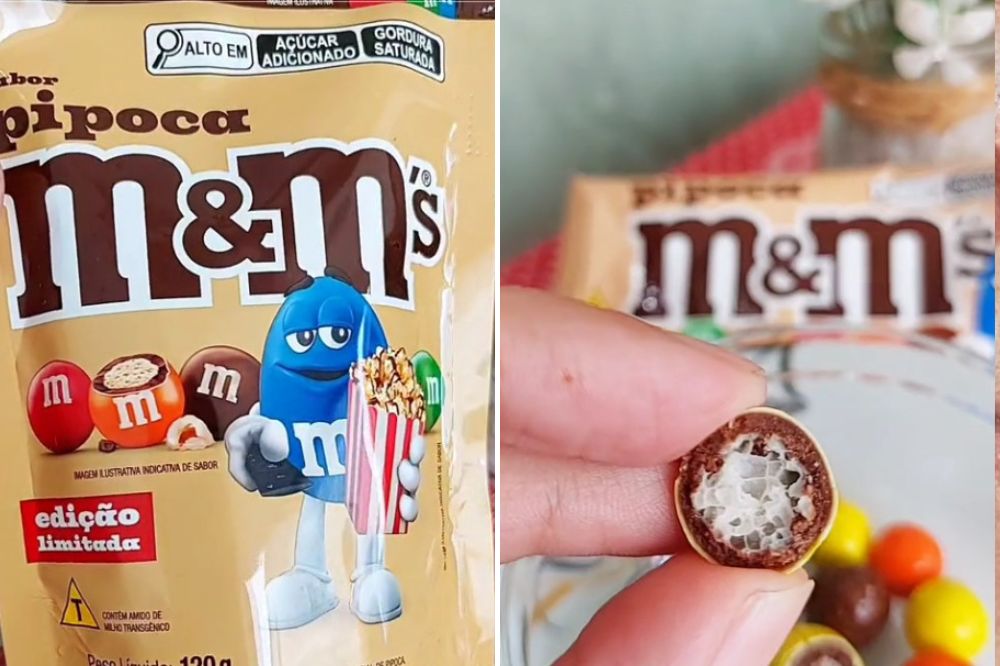 M&M’s lança edição limitada do sabor pipoca no Brasil