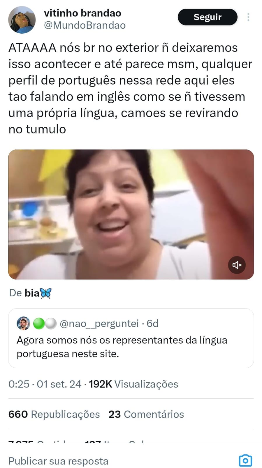 O que estão falando sobre o fim do Twitter no Brasil lá fora Imagem de uma publicação do X sobre o fim do X no Brasil.