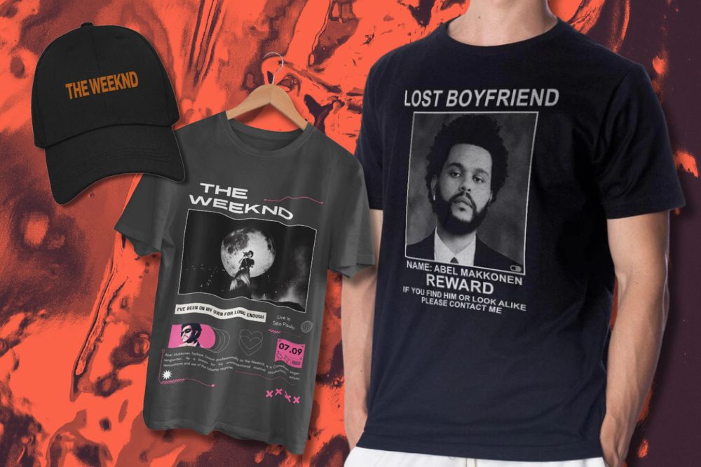 10 camisetas para compor o look do show inédito do The Weeknd em São Paulo